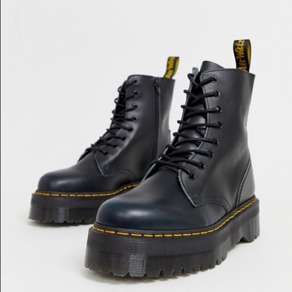 Dr. Martens Shoes - RARE Dr Martens Jadon Platform in blue vintage